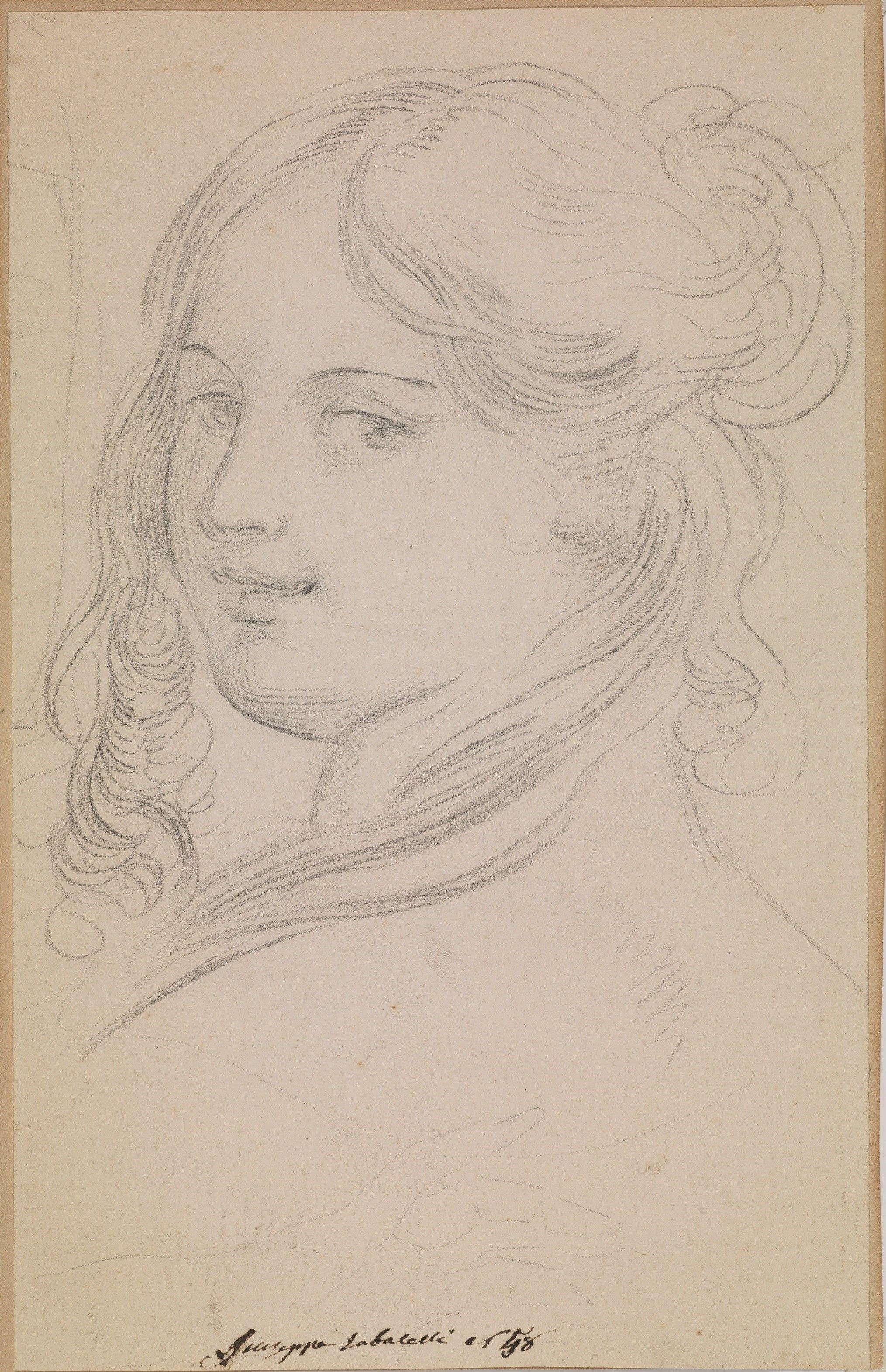 Studio di testa femminile